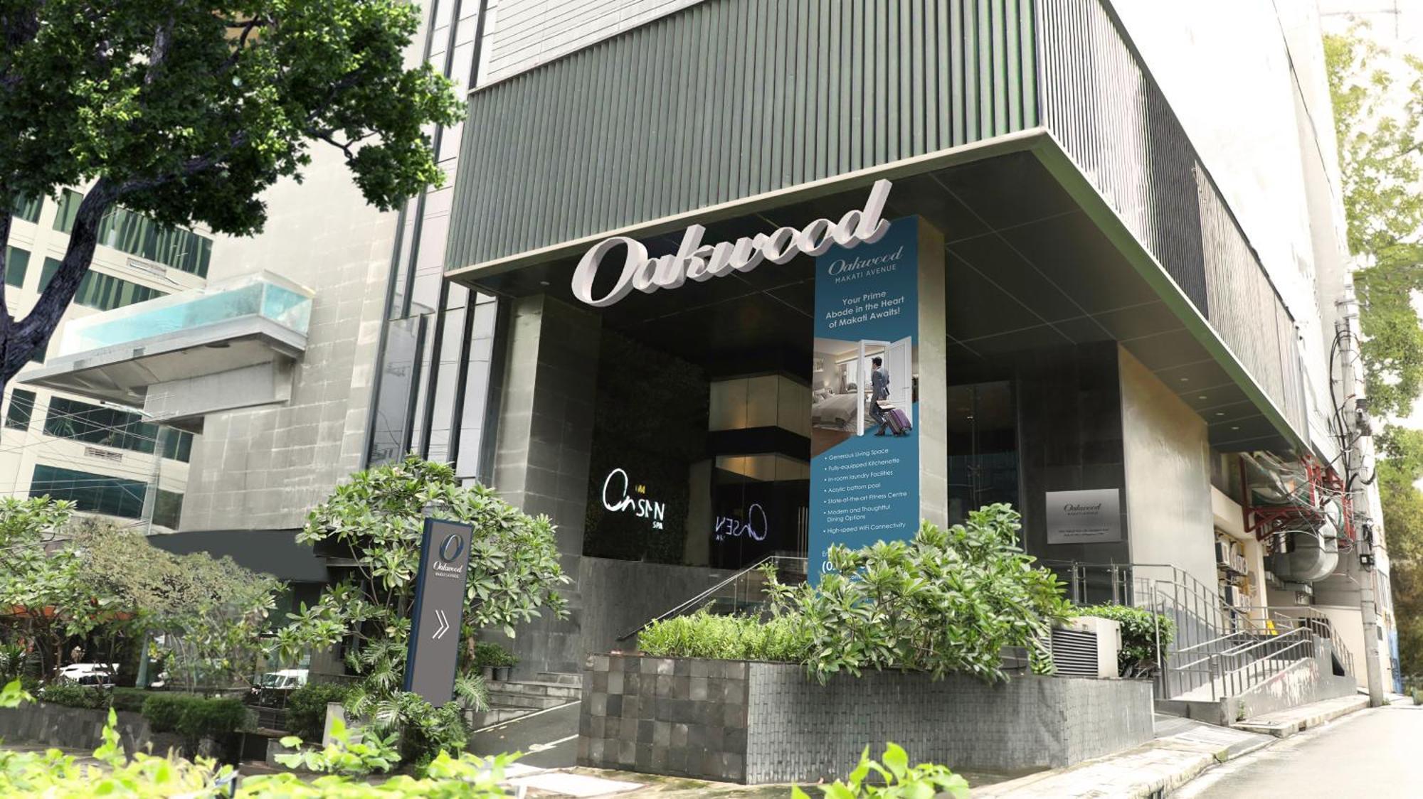 Hotel Oakwood Makati Avenue Makati City Zewnętrze zdjęcie